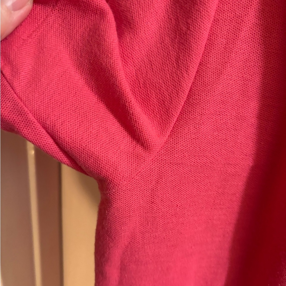 Lacoste Women’s Coral Resortcore Quiet Luxury Classic Polo Shirt, XL - Picture 7 of 8
